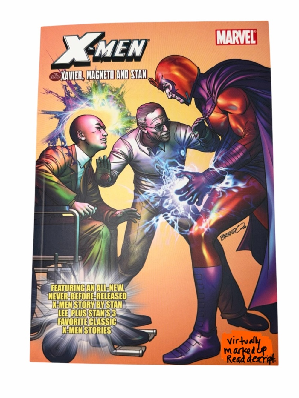 Marvel X-Men The Unlikely Saga of Xavier, Magneto and Stan